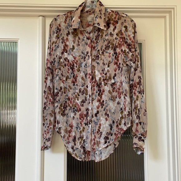 TFNC London button up long sleeve shirt- size Small - Picture 2 of 6